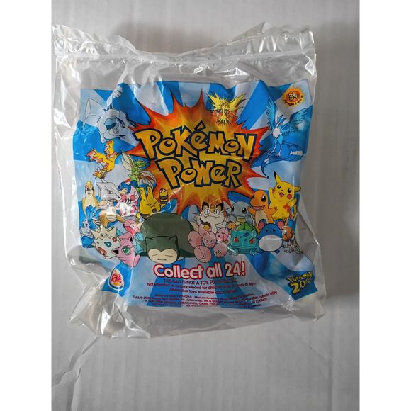 SQUIRTLE Burger King Pokemon 2000 Power Cards Kids Meal Toys NEW - Picture 1 of 2